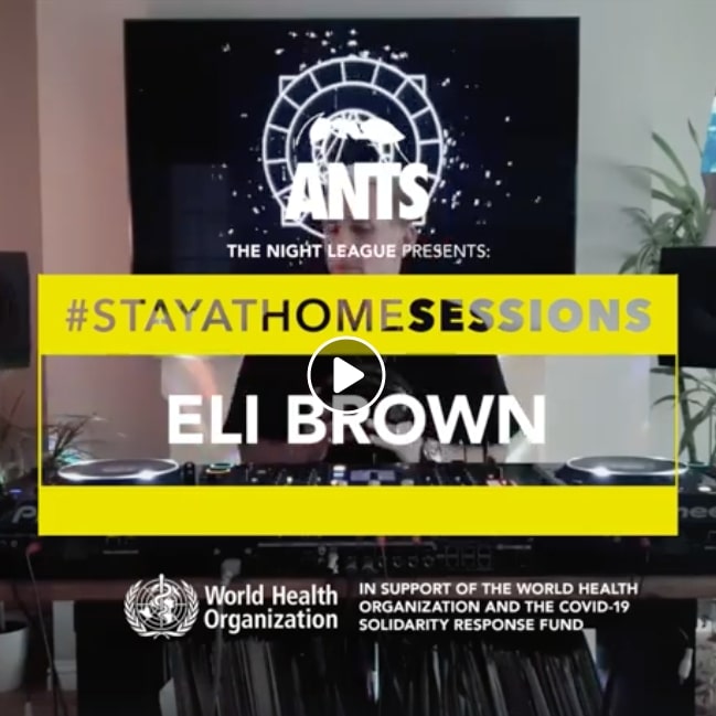 Eli Brown ANTS #Stayathomesessions