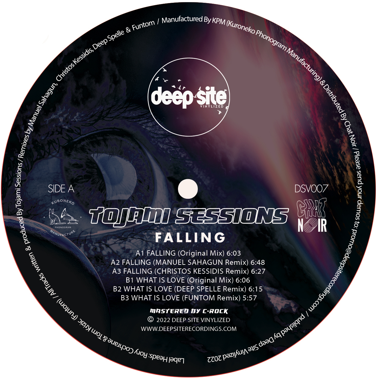 PREMIERE: Tojami Sessions - Falling (Christos Kessidis Remix) [Deep Site Recordings]