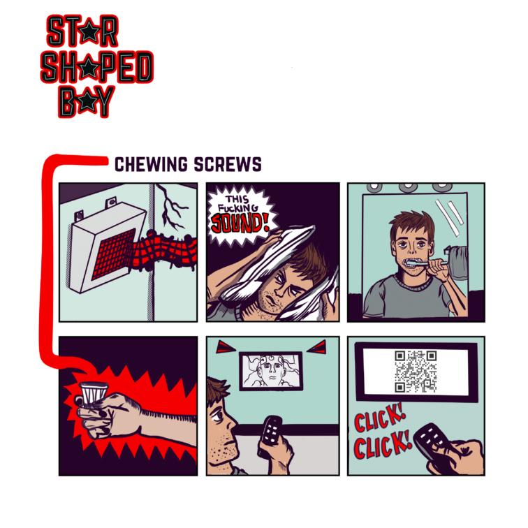 PREMIERE: Star Shaped Boy - Chewing Screws [Subterranean Kitchen]